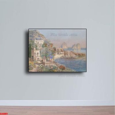 Tải file Tranh sơn dầu phong cảnh châu âu CA5081 (gốc) in ấn ngay lập tức