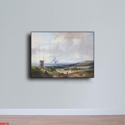 File PSD Tranh sơn dầu phong cảnh châu âu CA5115 (nguyên gốc) chất lượng cao
