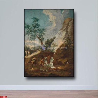 File gốc Tranh sơn dầu phong cảnh châu âu CA5122 (cho in ấn) từ kho Filetranh