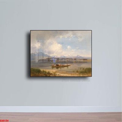 Tải file gốc Tranh sơn dầu phong cảnh châu âu CA5124 (in khổ lớn) không vỡ