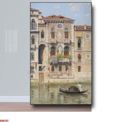 File ảnh Tranh sơn dầu phong cảnh châu âu CA5137 (gốc) in backdrop sự kiện