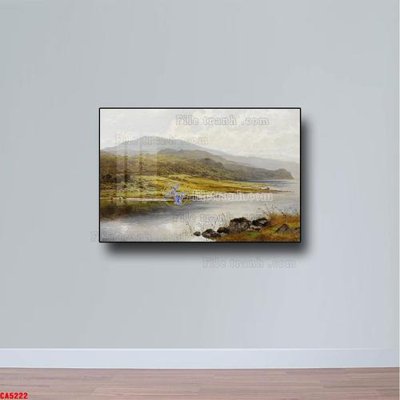 File tranh Tranh sơn dầu phong cảnh châu âu CA5222 (ảnh gốc) cho in ấn kỹ thuật số