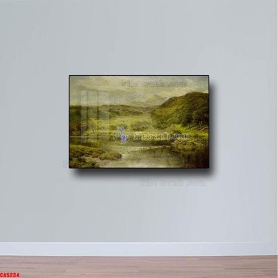 Tải file gốc Tranh sơn dầu phong cảnh châu âu CA5234 dùng cho in ấn