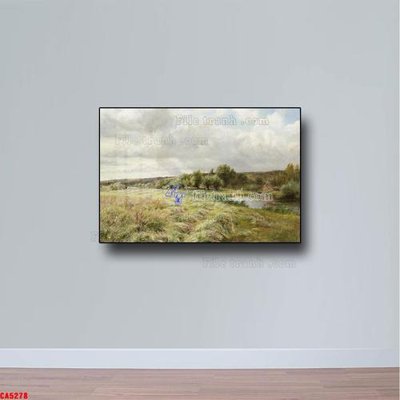 Download file gốc Tranh sơn dầu phong cảnh châu âu CA5278 (in mica) trang trí