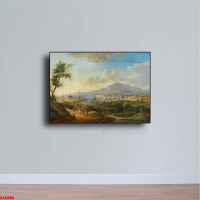 File PSD Tranh sơn dầu phong cảnh châu âu CA5290 (nguyên gốc) chất lượng cao