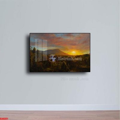 File tranh Tranh sơn dầu phong cảnh châu âu CA5321 (ảnh gốc) sắc nét hoàn hảo