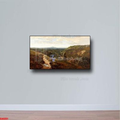 File ảnh Tranh sơn dầu phong cảnh châu âu CA5331 (gốc) in poster