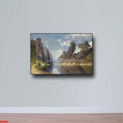 File tranh Tranh sơn dầu phong cảnh châu âu CA5351 (gốc) chủ đề trẻ em