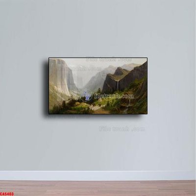 File gốc Tranh sơn dầu phong cảnh châu âu CA5403 (ảnh chi tiết) để in trần