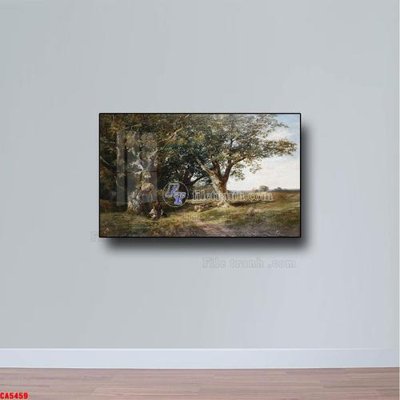 File tranh Tranh sơn dầu phong cảnh châu âu CA5459 (ảnh gốc) cho in ấn kỹ thuật số