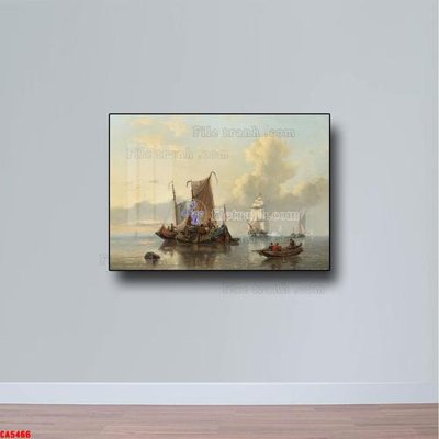 File gốc Tranh sơn dầu phong cảnh châu âu CA5466 (PNG) chất lượng cao