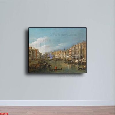 File gốc in ấn Tranh sơn dầu phong cảnh châu âu CA5476 chất lượng vượt trội