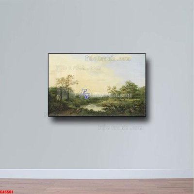 File tranh in mica Tranh sơn dầu phong cảnh châu âu CA5501 (độ phân giải cao)