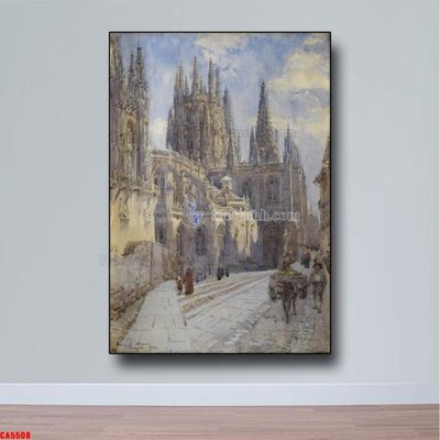 Tải file gốc Tranh sơn dầu phong cảnh châu âu CA5508 (bản PSD) đầy đủ layer