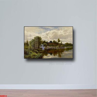 File gốc Tranh sơn dầu phong cảnh châu âu CA5514 (phong cách) cổ điển