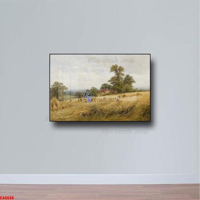 Hình ảnh file gốc Tranh sơn dầu phong cảnh châu âu CA5535 (chất lượng cao)