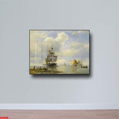 Tải file gốc Tranh sơn dầu phong cảnh châu âu CA5556 (in khổ lớn) không vỡ