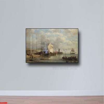 File PSD Tranh sơn dầu phong cảnh châu âu CA5560 (gốc) tách lớp chi tiết