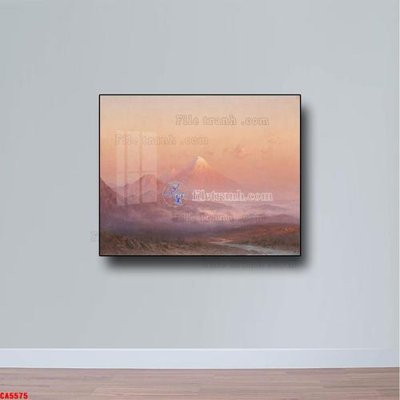 File tranh Tranh sơn dầu phong cảnh châu âu CA5575 (ảnh gốc) in trần xuyên sáng