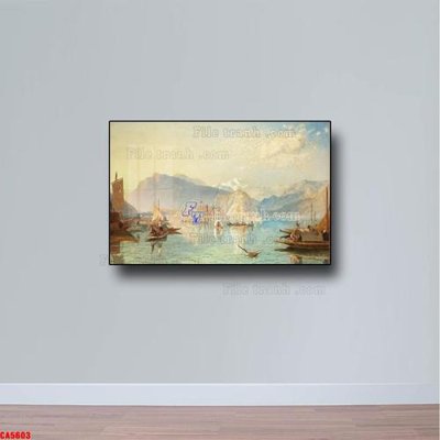 Tải file Tranh sơn dầu phong cảnh châu âu CA5603 (gốc) in trên mọi chất liệu