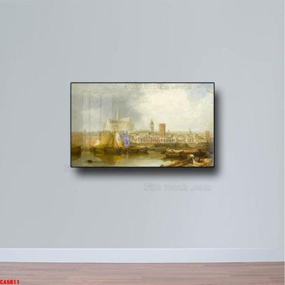 File gốc Tranh sơn dầu phong cảnh châu âu CA5611 (PNG) chất lượng cao