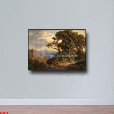 Download file Tranh sơn dầu phong cảnh châu âu CA5640 (chất lượng in ấn)