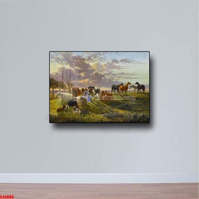 Download file Tranh sơn dầu phong cảnh châu âu CA5680 (gốc) in mica cao cấp