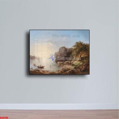 File tranh Tranh sơn dầu phong cảnh châu âu CA5702 (ảnh gốc) không bị mờ