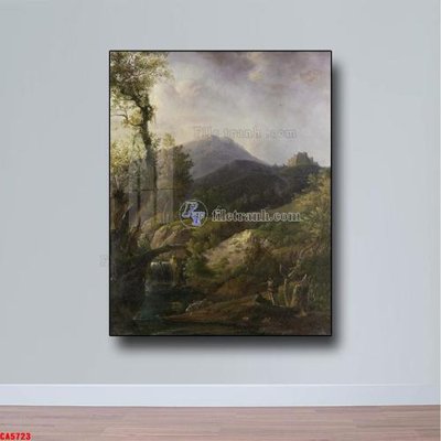 Tệp tin gốc Tranh sơn dầu phong cảnh châu âu CA5723 (chất lượng cao) Tranh sơn dầu phong cảnh châu âu CA5723