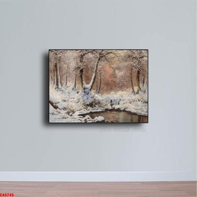 File gốc Tranh sơn dầu phong cảnh châu âu CA5745 (trang trí) cho phòng khách