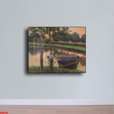 Mua file tranh gốc Tranh sơn dầu phong cảnh châu âu CA5752 tại Filetranh.com