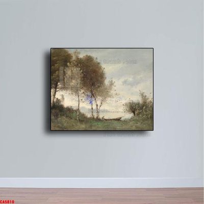 File gốc Tranh sơn dầu phong cảnh châu âu CA5810 (ảnh chi tiết) để in lụa