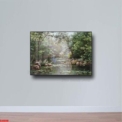Download file gốc Tranh sơn dầu phong cảnh châu âu CA5848 (in lụa) nghệ thuật