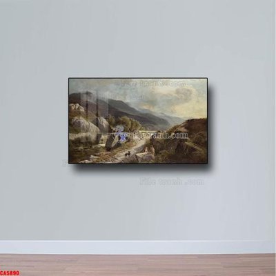 Tải file Tranh sơn dầu phong cảnh châu âu CA5890 (gốc) chủ đề tâm linh