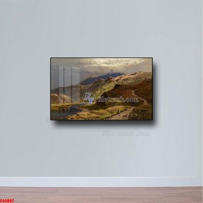 File ảnh Tranh sơn dầu phong cảnh châu âu CA5897 (gốc) cho trang trí nội thất