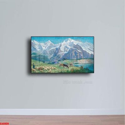 File gốc Tranh sơn dầu phong cảnh châu âu CA5939 (trang trí) phòng ngủ