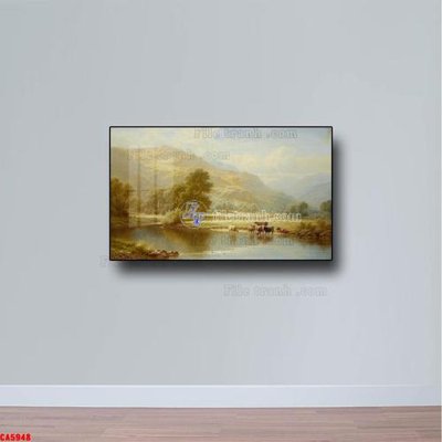 File tranh Tranh sơn dầu phong cảnh châu âu CA5948 (file gốc) chuẩn màu in