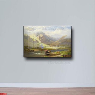 Tải file Tranh sơn dầu phong cảnh châu âu CA5952 (ảnh gốc) in gạch 3D