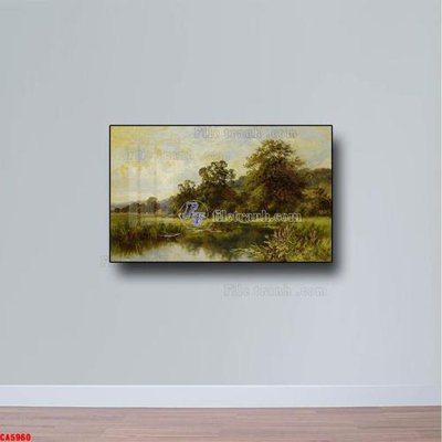 File gốc Tranh sơn dầu phong cảnh châu âu CA5960 (ảnh chi tiết) để in lụa