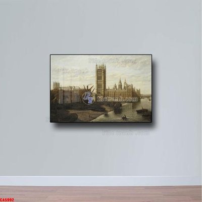 Tải về file gốc Tranh sơn dầu phong cảnh châu âu CA5992 (chuẩn in ấn)