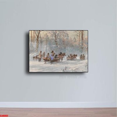 File in lụa Tranh sơn dầu phong cảnh châu âu CA6002 (chất lượng cao) Tranh sơn dầu phong cảnh châu âu CA6002