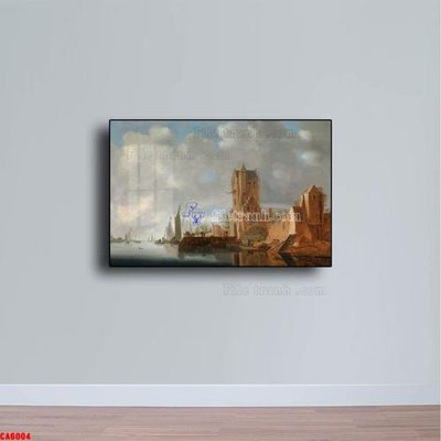 File tranh Tranh sơn dầu phong cảnh châu âu CA6004 (ảnh gốc) độ nét vượt trội