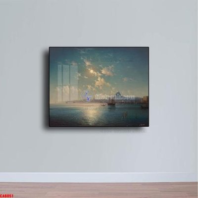 File tranh Tranh sơn dầu phong cảnh châu âu CA6051 (gốc) chủ đề thiên nhiên