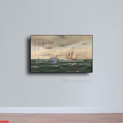 File PSD Tranh sơn dầu phong cảnh châu âu CA6093 (bản gốc) chất lượng nhất