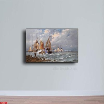 Tải file Tranh sơn dầu phong cảnh châu âu CA6150 (ảnh gốc) in tráng gương