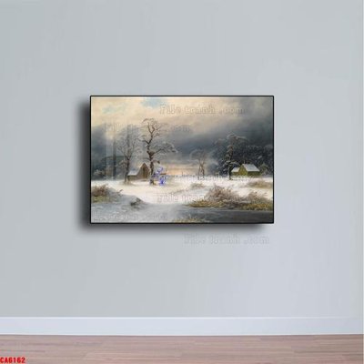 Tải file Tranh sơn dầu phong cảnh châu âu CA6162 (ảnh gốc) in gạch men