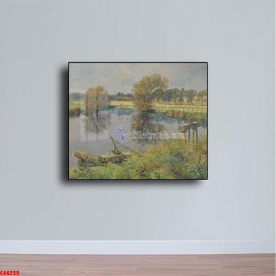 Tải về file gốc Tranh sơn dầu phong cảnh châu âu CA6239 (dùng cho in quảng cáo)