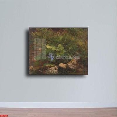 Mua file gốc Tranh sơn dầu phong cảnh châu âu CA6261 (in ấn) tại Filetranh.com