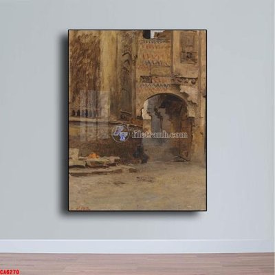 File gốc Tranh sơn dầu phong cảnh châu âu CA6270 (PNG) nền trong suốt