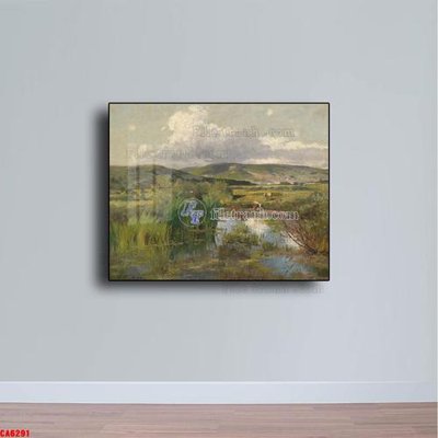 File PSD Tranh sơn dầu phong cảnh châu âu CA6291 (nguyên bản) cho thiết kế